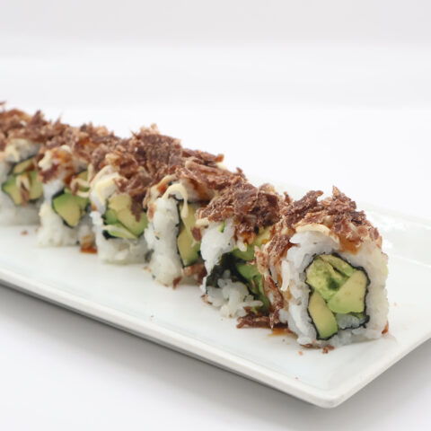 Avocado Beef Crunch Roll (Gluten Free)